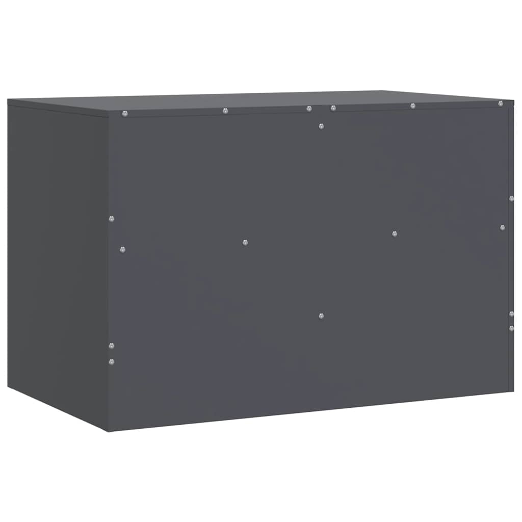 2 Piece TV Cabinet Set Anthracite 67x39x44 cm Steel