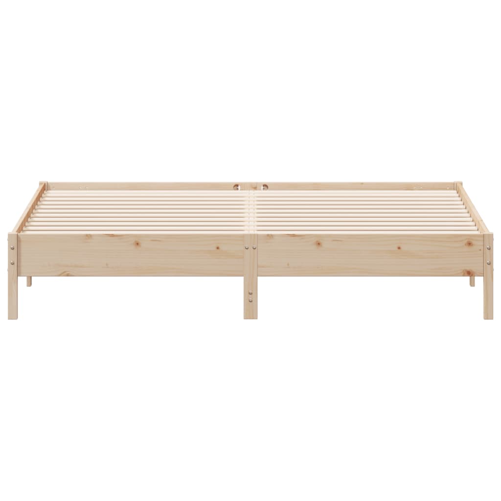 vidaXL Bed Frame without Mattress 180x200 cm Super King Solid Wood Pine