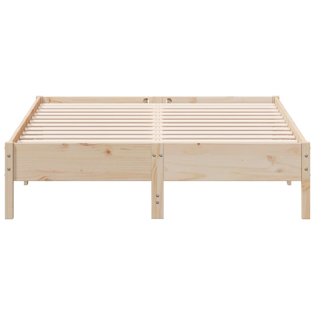 vidaXL Bed Frame without Mattress 160x200 cm Solid Wood Pine