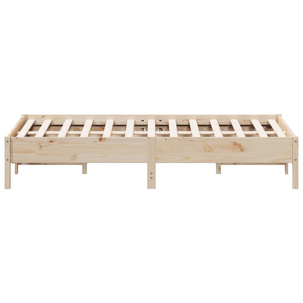 vidaXL Bed Frame without Mattress 160x200 cm Solid Wood Pine