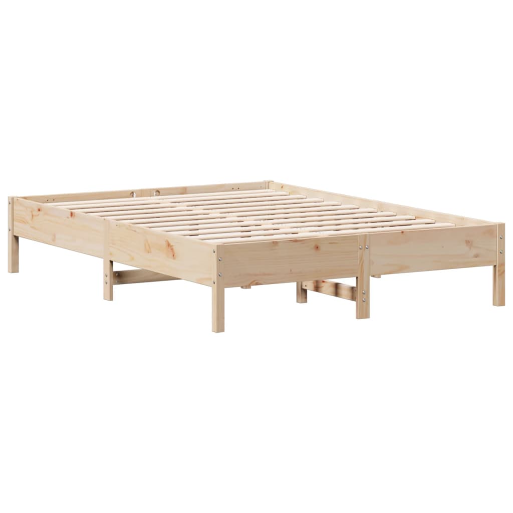 vidaXL Bed Frame without Mattress 120x200 cm Solid Wood Pine