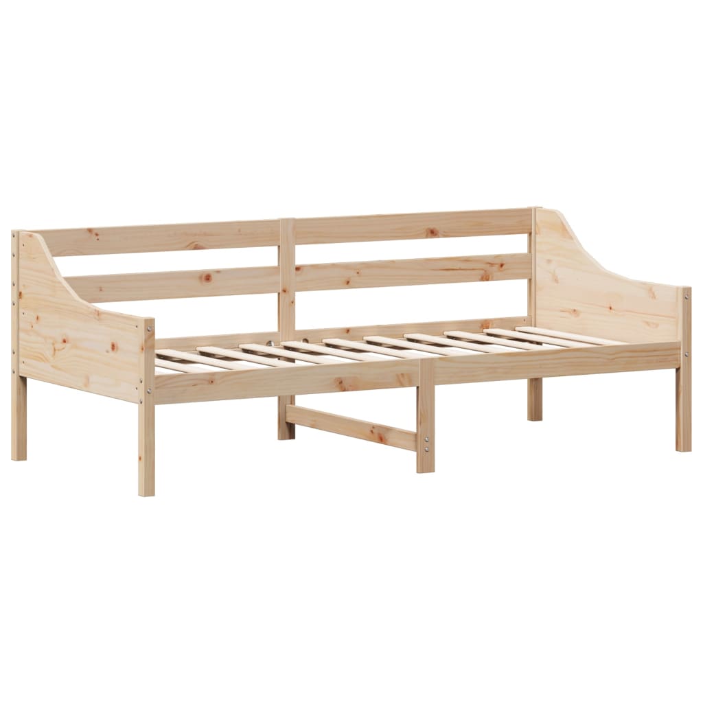 vidaXL Day Bed without Mattress 100x200 cm Solid Wood Pine