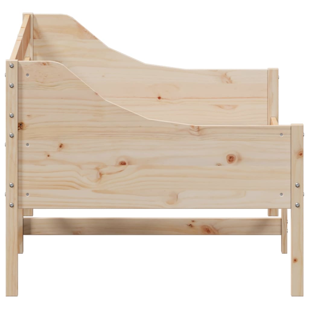 vidaXL Day Bed without Mattress 100x200 cm Solid Wood Pine