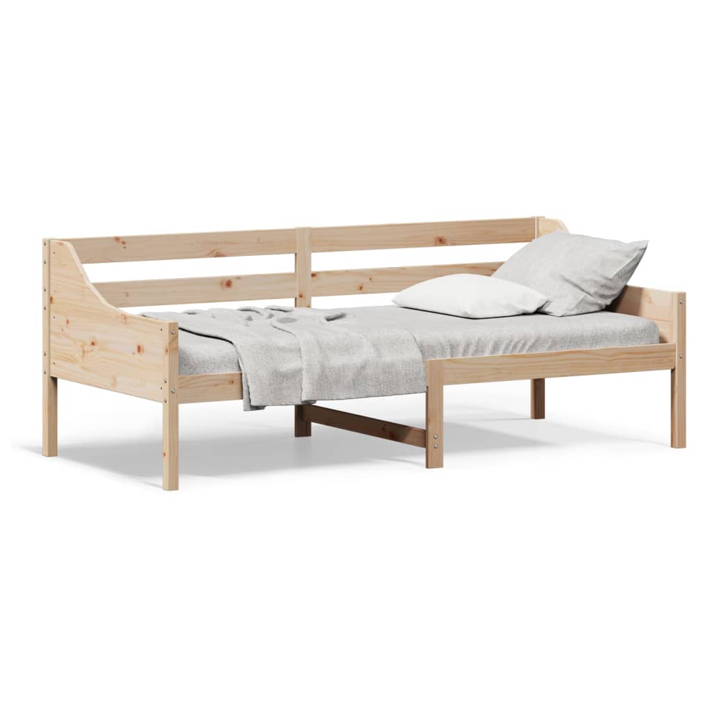 vidaXL Day Bed without Mattress 100x200 cm Solid Wood Pine