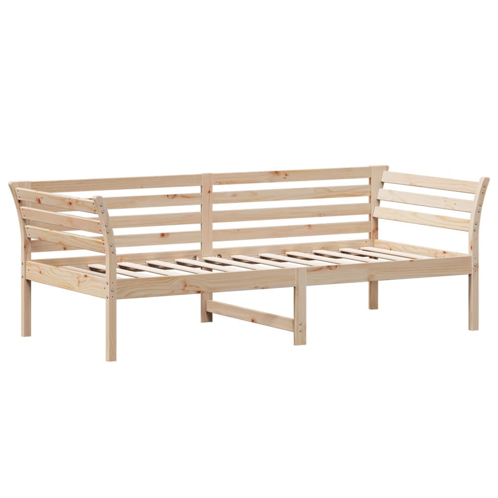 vidaXL Day Bed without Mattress 100x200 cm Solid Wood Pine