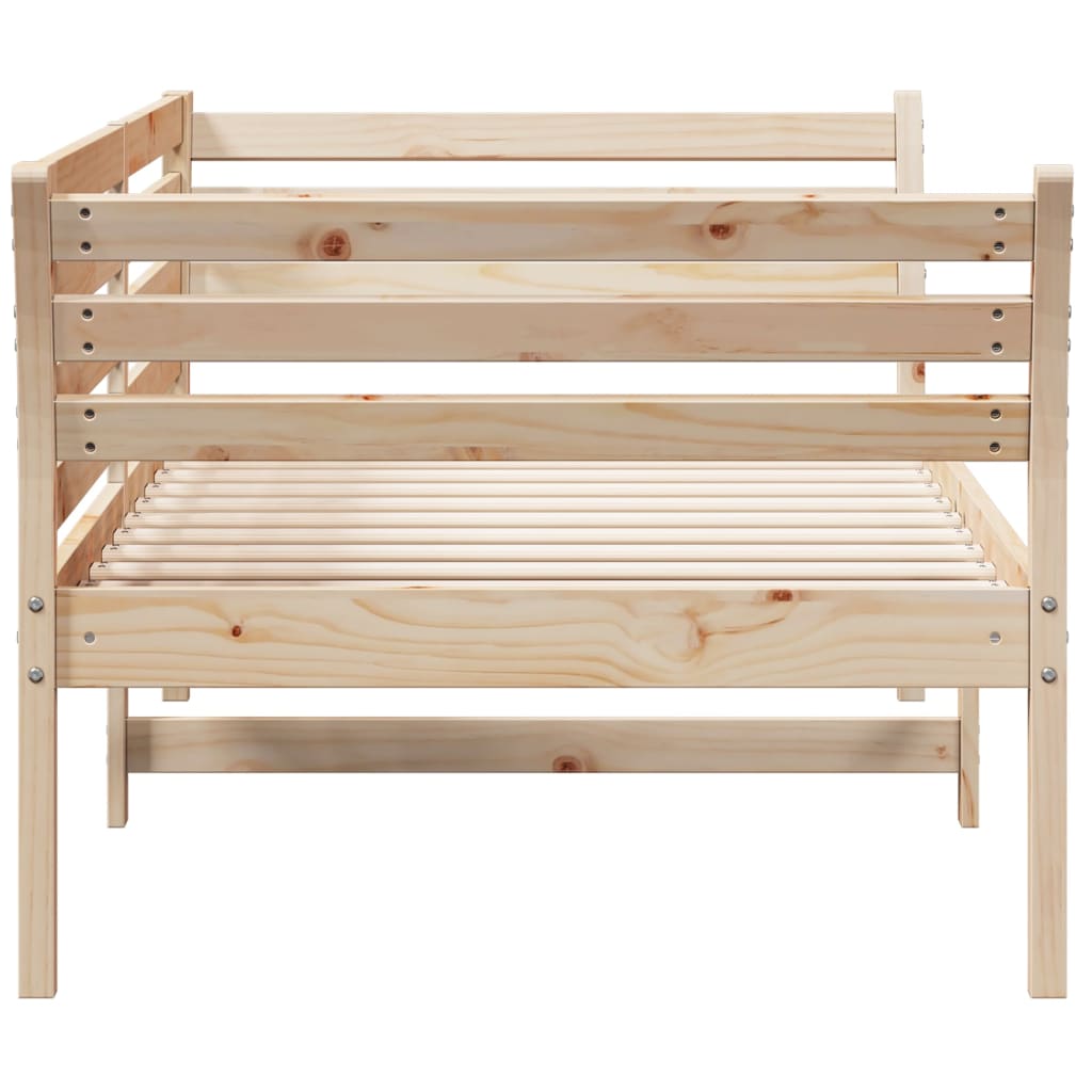 vidaXL Day Bed without Mattress 100x200 cm Solid Wood Pine