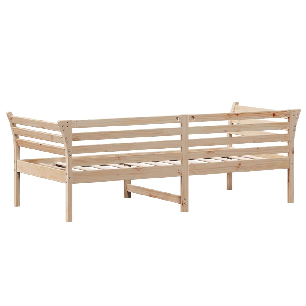 vidaXL Day Bed without Mattress 100x200 cm Solid Wood Pine