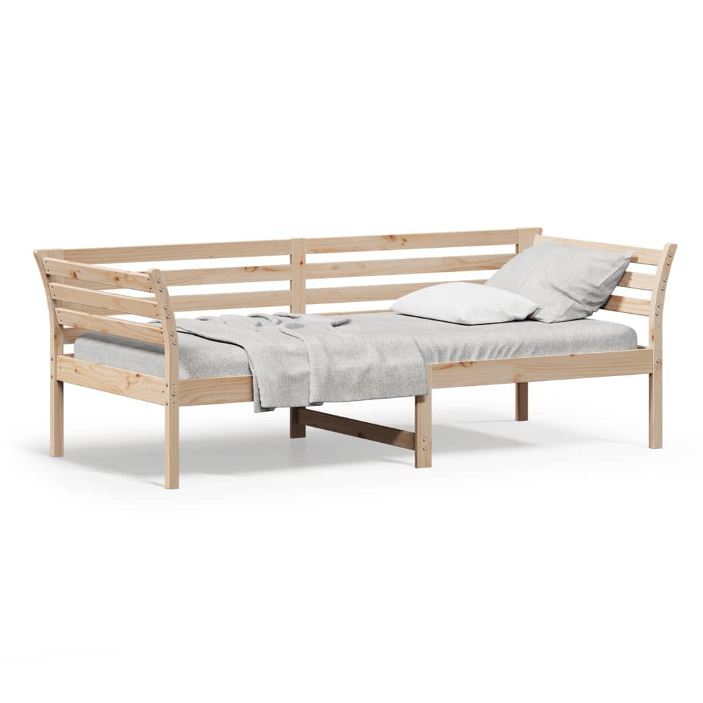 vidaXL Day Bed without Mattress 100x200 cm Solid Wood Pine