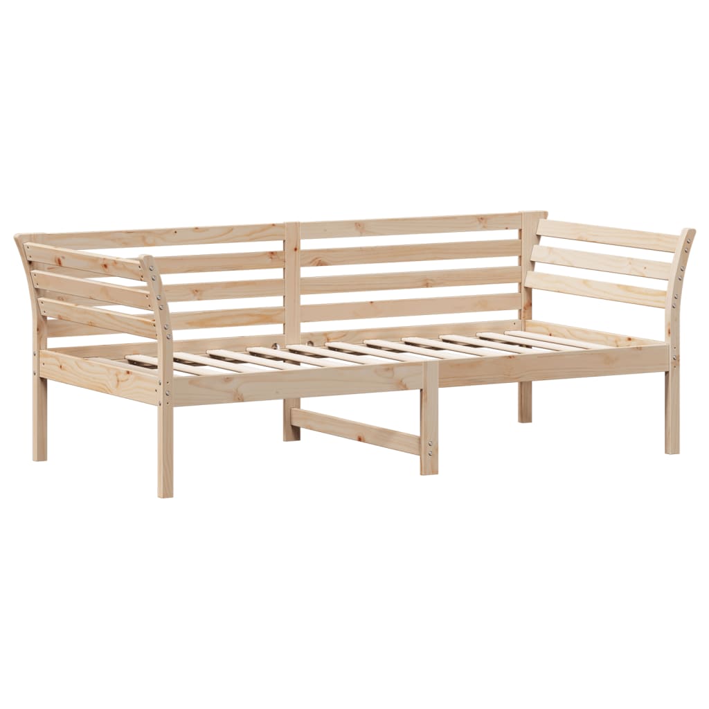 vidaXL Day Bed without Mattress 90x190 cm Single Solid Wood Pine