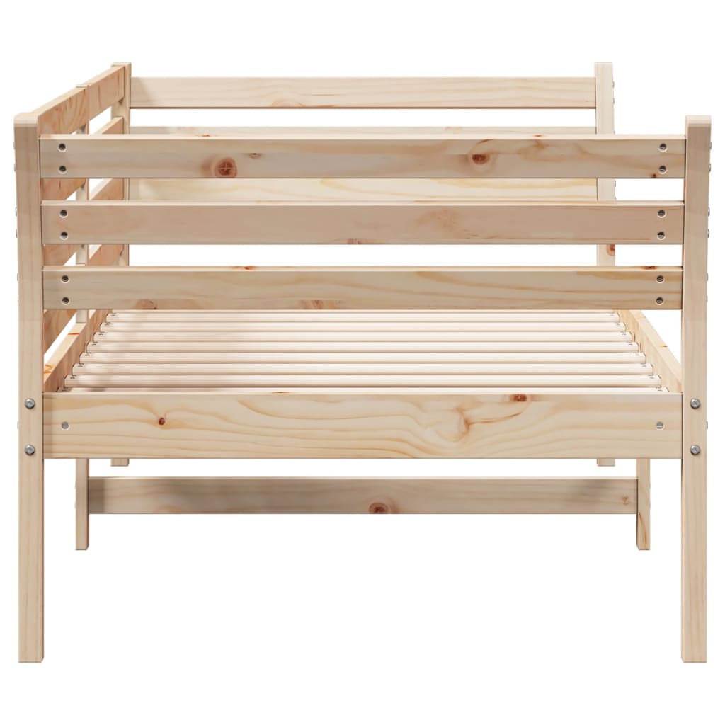 vidaXL Day Bed without Mattress 90x190 cm Single Solid Wood Pine