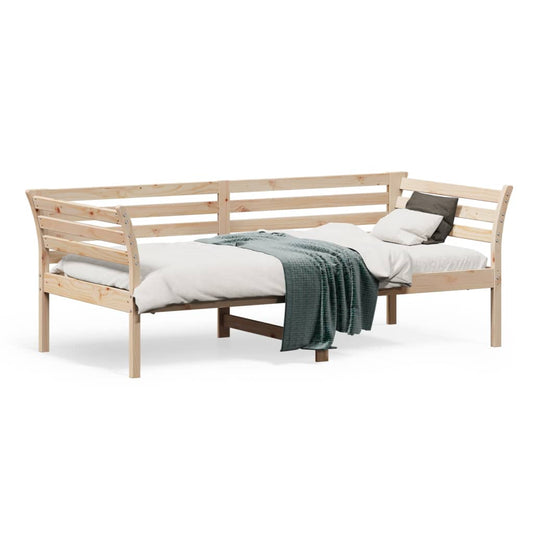 vidaXL Day Bed without Mattress 90x190 cm Single Solid Wood Pine