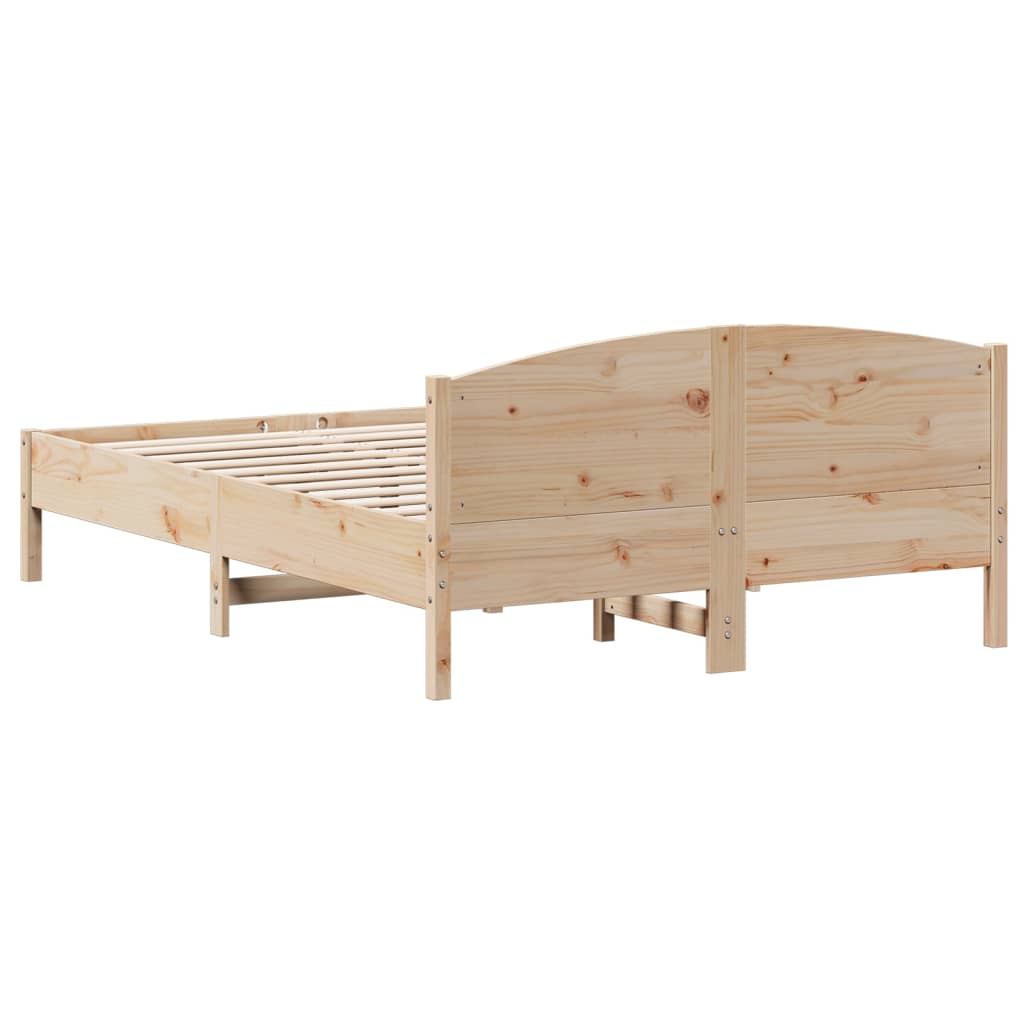 vidaXL Bed Frame without Mattress 160x200 cm Solid Wood Pine