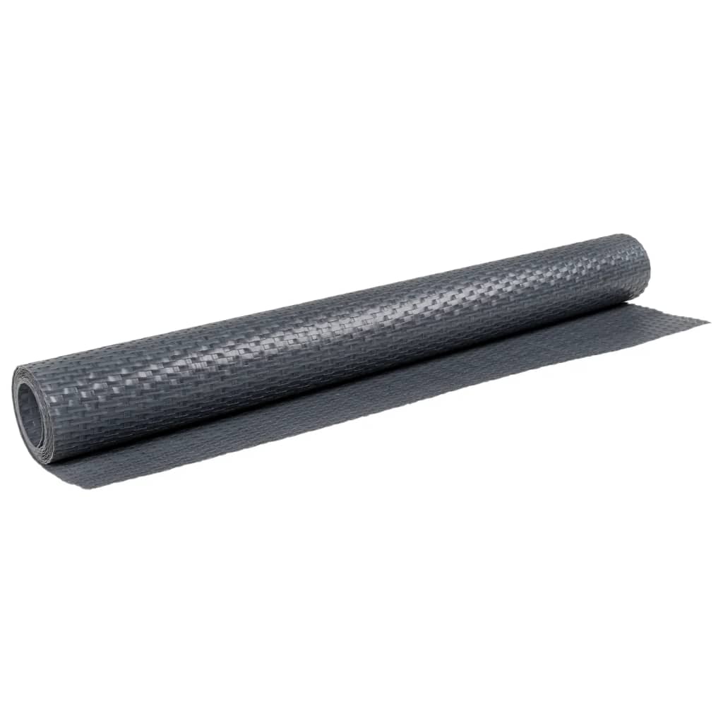 Balcony Screen Anthracite 300x80 cm Poly Rattan