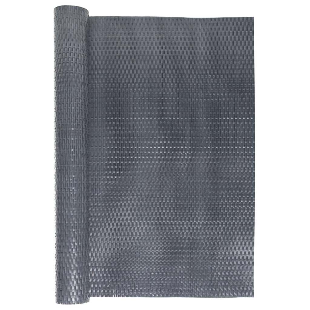 Balcony Screen Anthracite 400x80 cm Poly Rattan