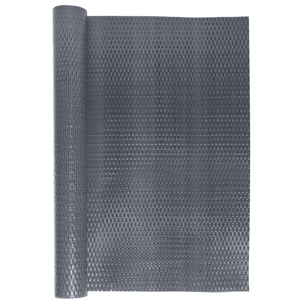 Balcony Screen Anthracite 600x100 cm Poly Rattan