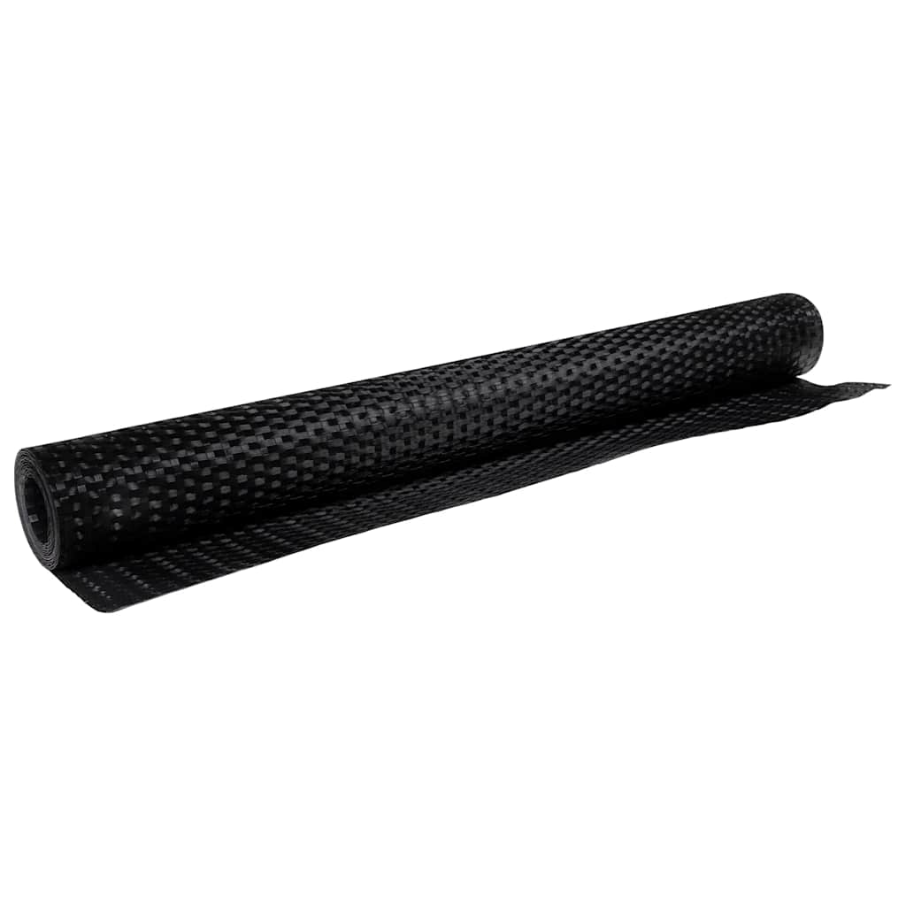 Balcony Screen Black 1000x100 cm Poly Rattan