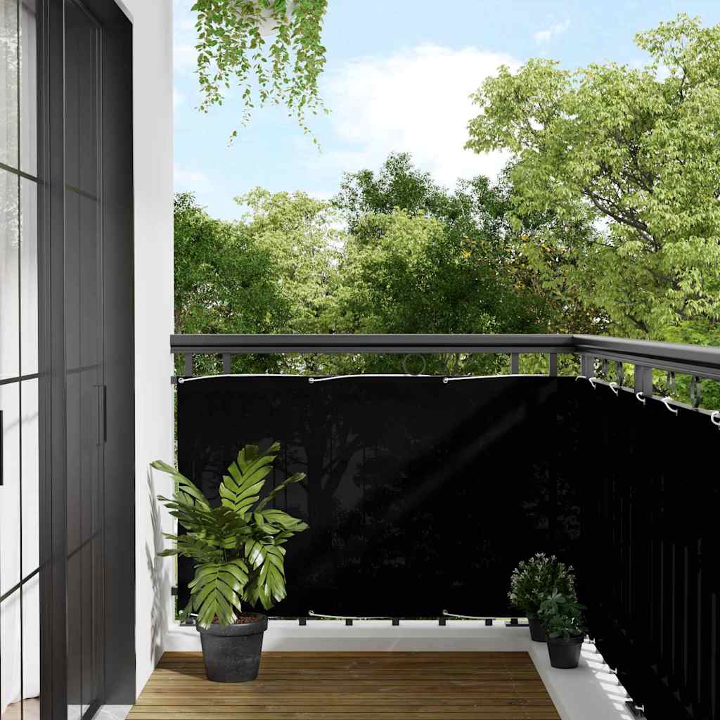 Balcony Screen Sand 75x300 cm 100% Polyester Oxford