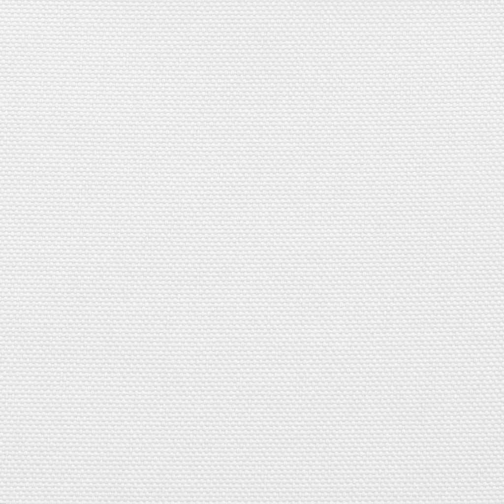 Balcony Screen White 120x1000 cm 100% Polyester Oxford