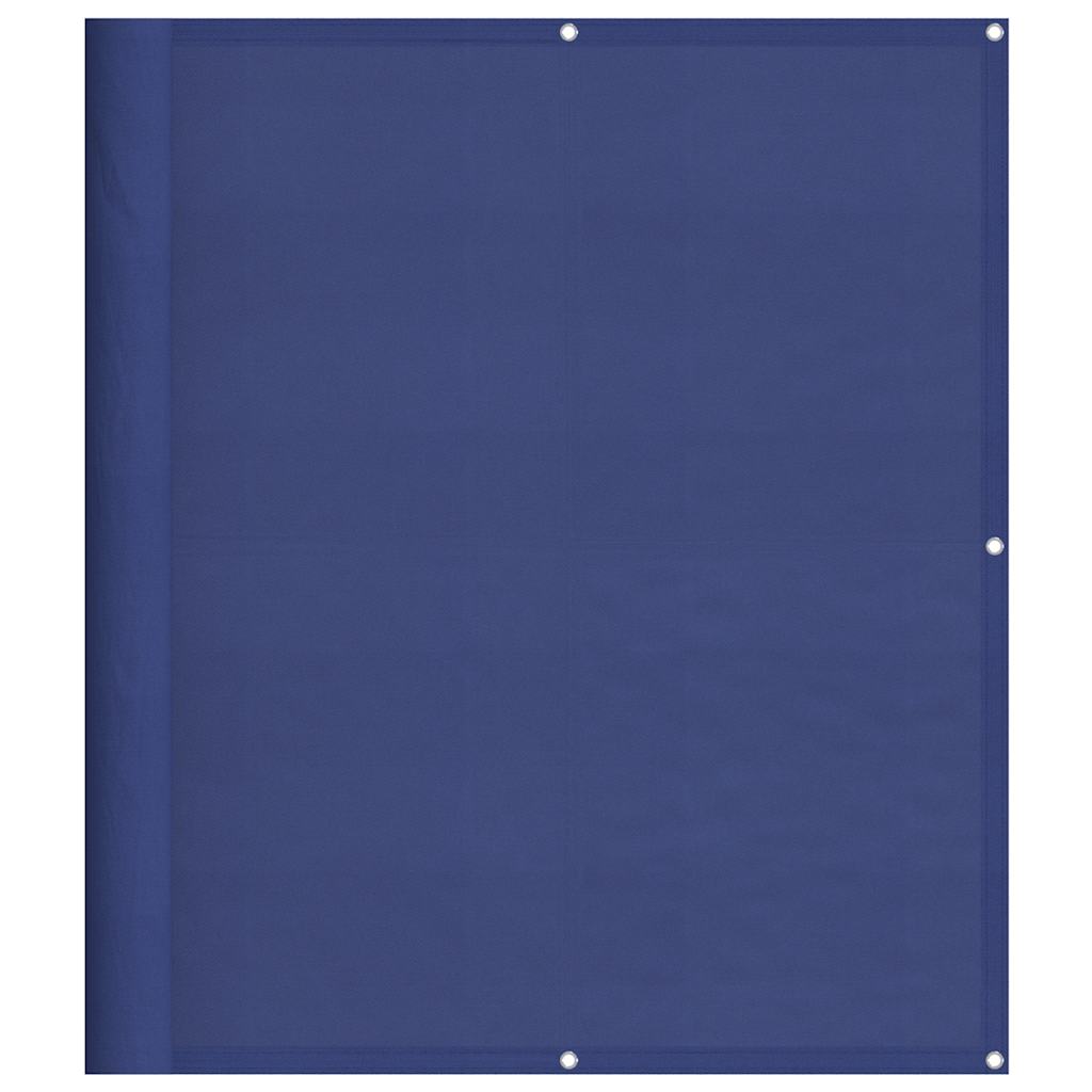 Balcony Screen Blue 120x800 cm 100% Polyester Oxford