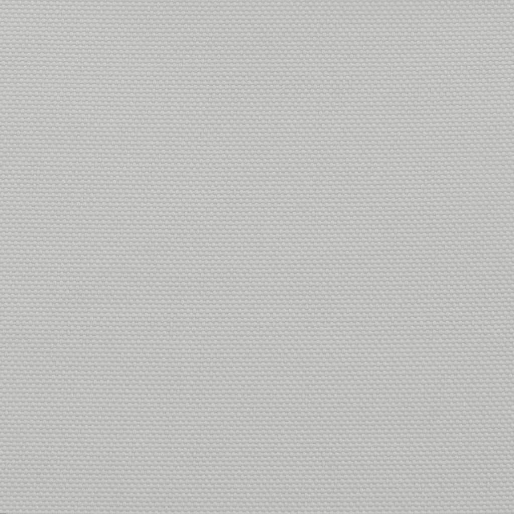 Sun Shade Sail Light Grey 7x5 m 100% Polyester Oxford