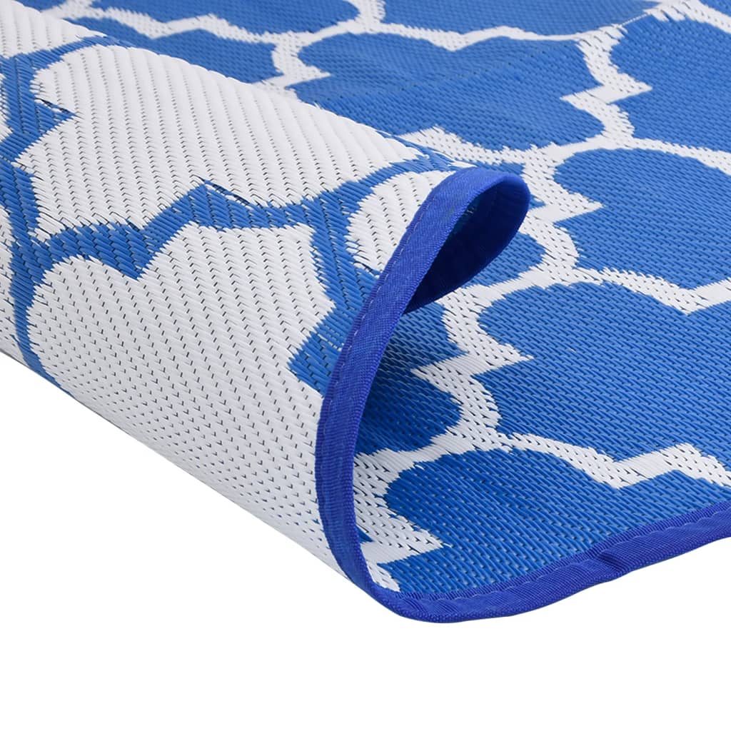 Outdoor Carpet ARAKIL Blue Ø160 cm PP
