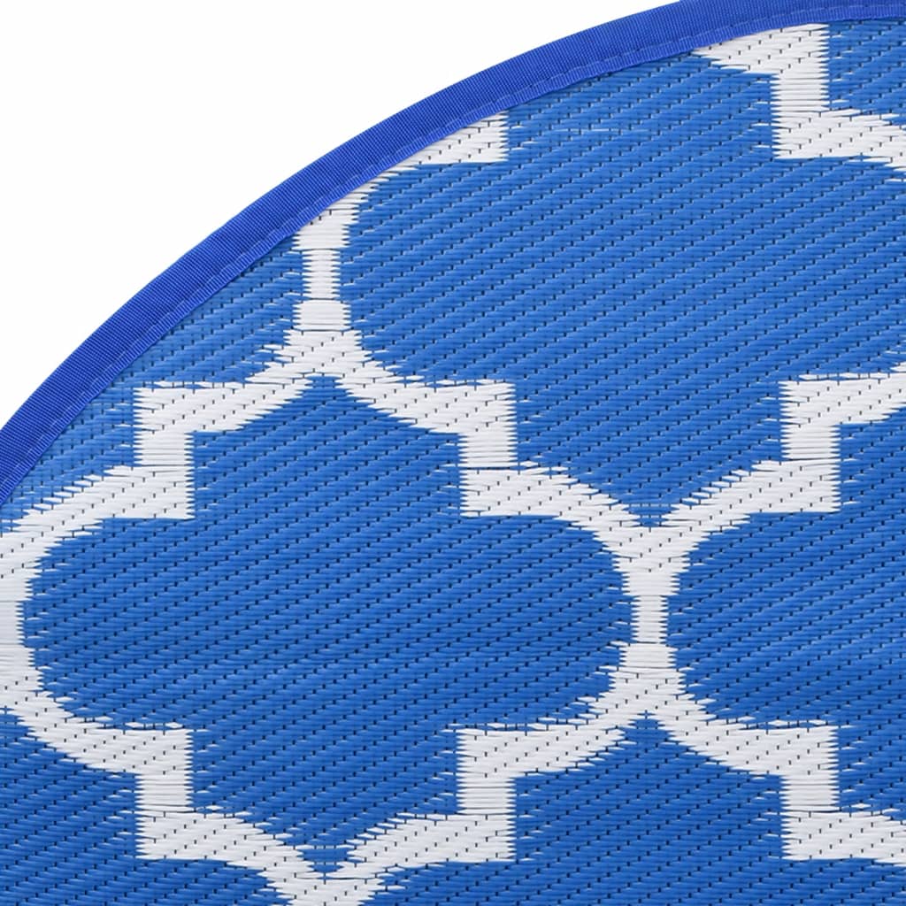 Outdoor Carpet ARAKIL Blue Ø160 cm PP