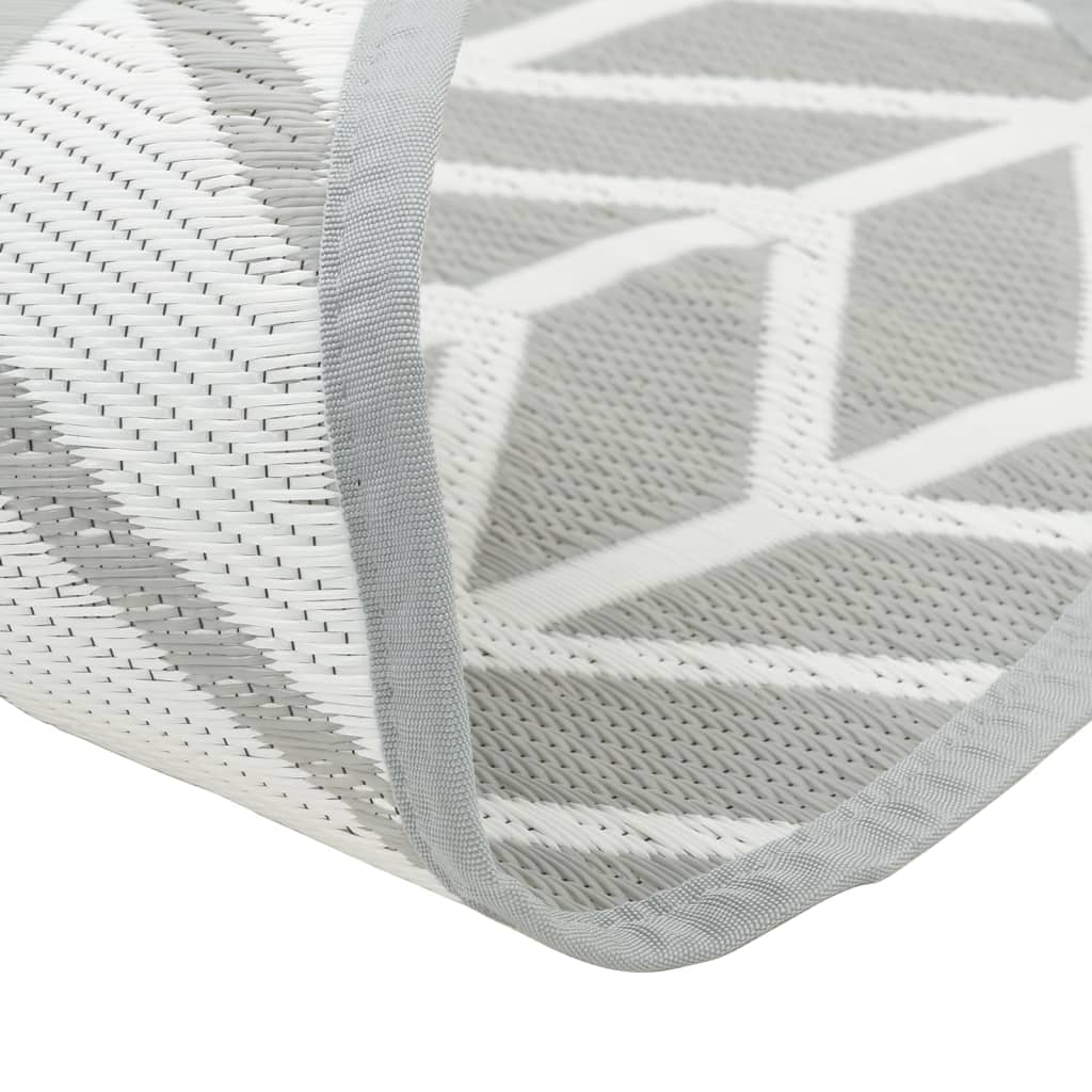 Outdoor Carpet ARAKIL Grey Ø160 cm PP