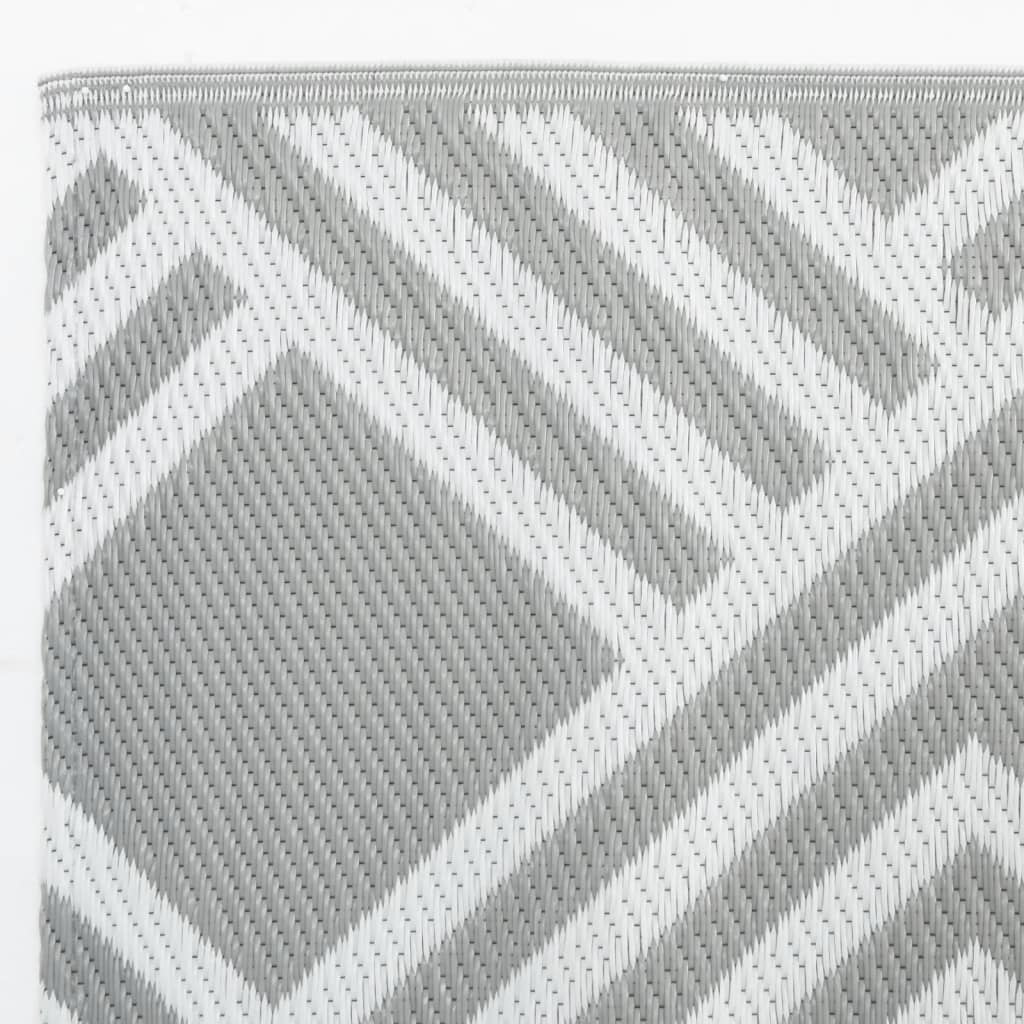 Outdoor Carpet ARAKIL Grey 160x230 cm PP