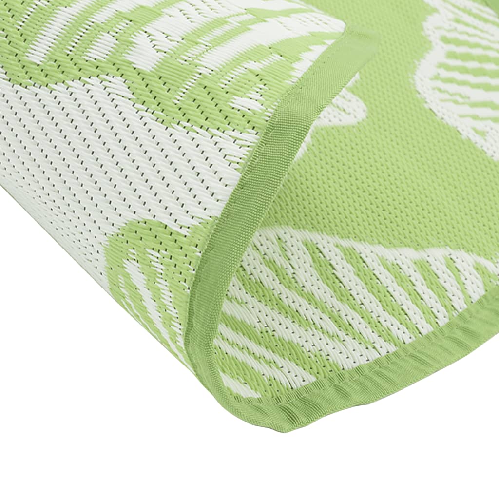 Outdoor Carpet ARAKIL Green Ø120 cm PP