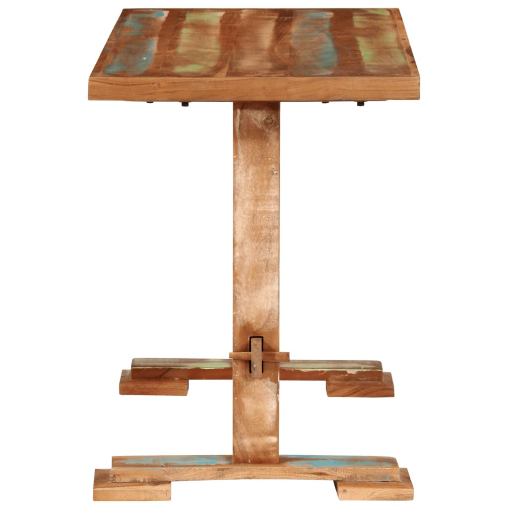 Dining Table 110x55x78 cm Solid Wood Reclaimed