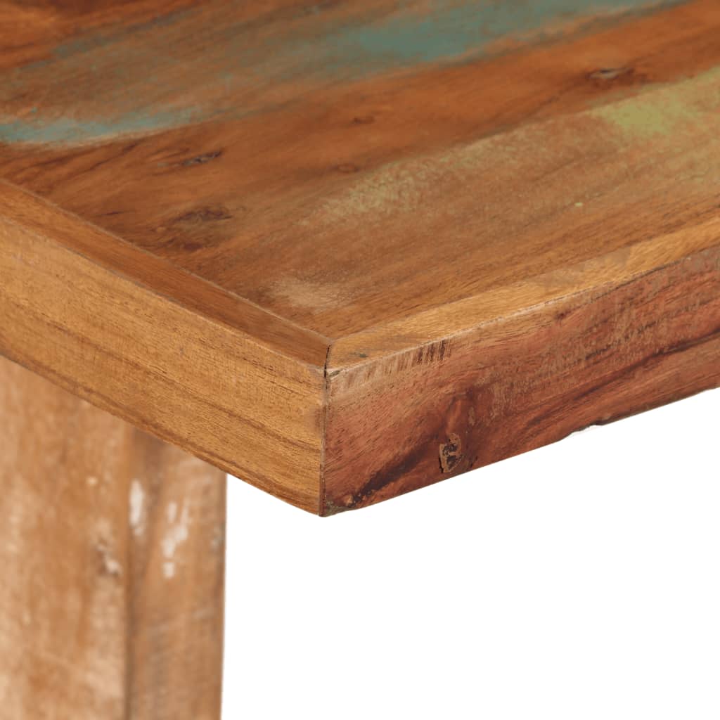 Dining Table 110x55x78 cm Solid Wood Reclaimed