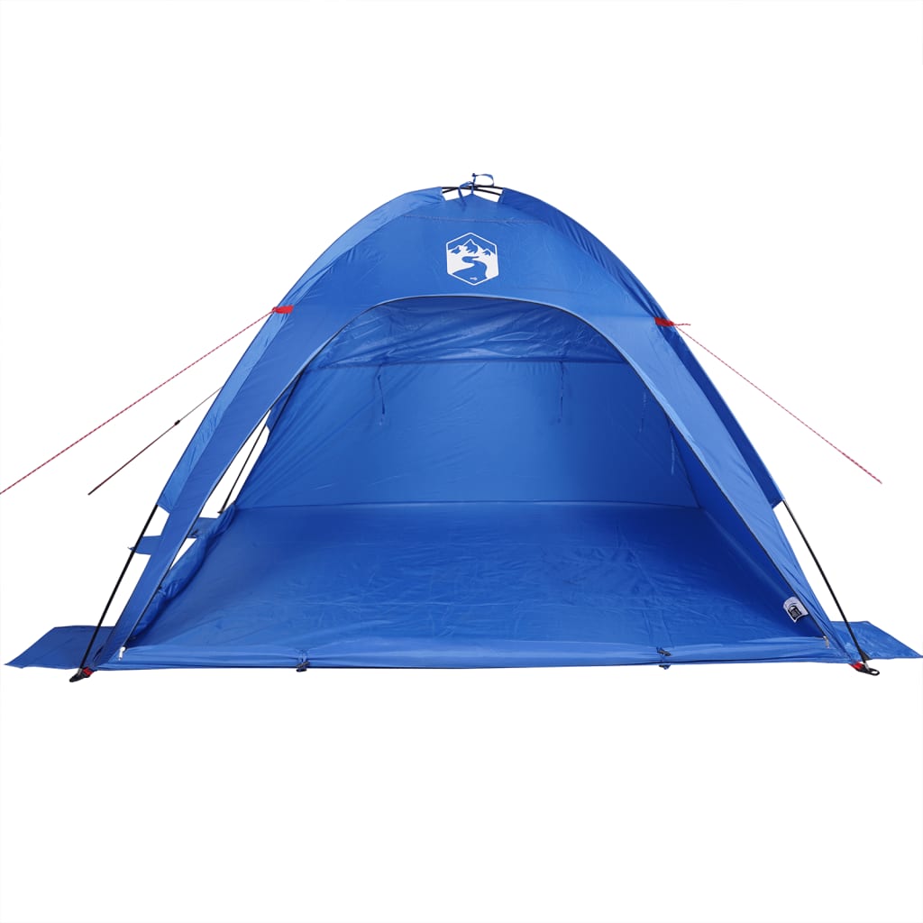 vidaXL Beach Tent Azure Blue Waterproof