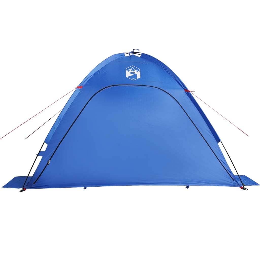 vidaXL Beach Tent Azure Blue Waterproof