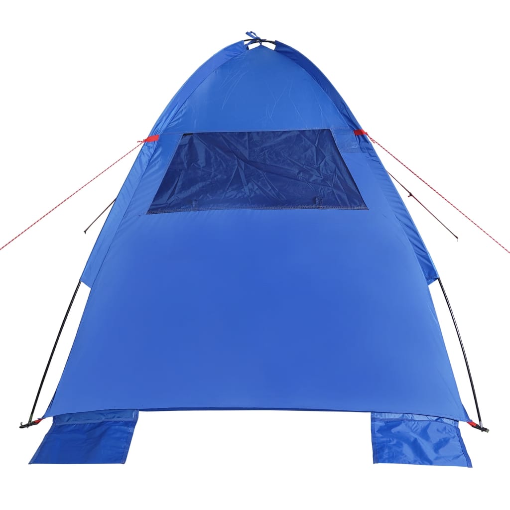 vidaXL Beach Tent Azure Blue Waterproof