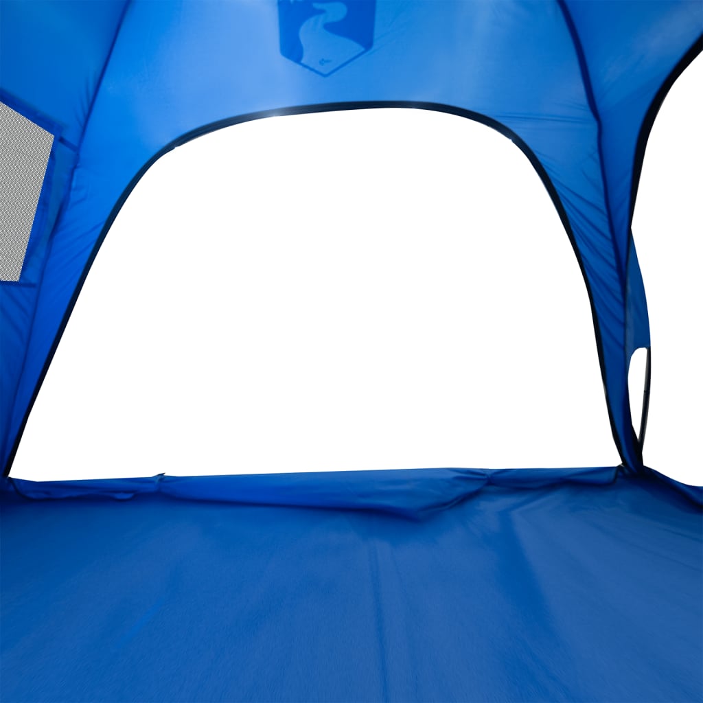 vidaXL Beach Tent Azure Blue Waterproof