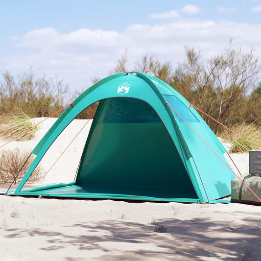 vidaXL Beach Tent Sea Green Waterproof