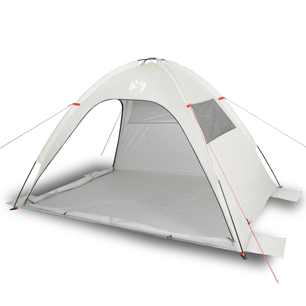 vidaXL Beach Tent Grey Waterproof