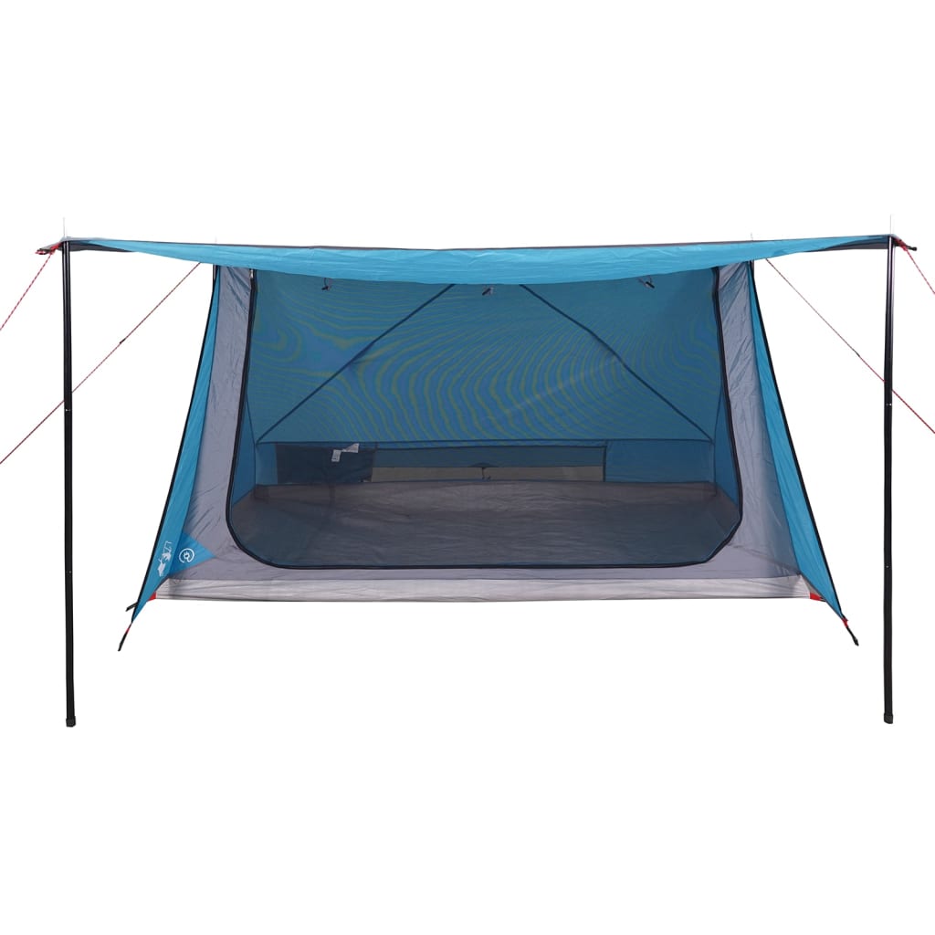 vidaXL Camping Tent 2-Person Blue Waterproof