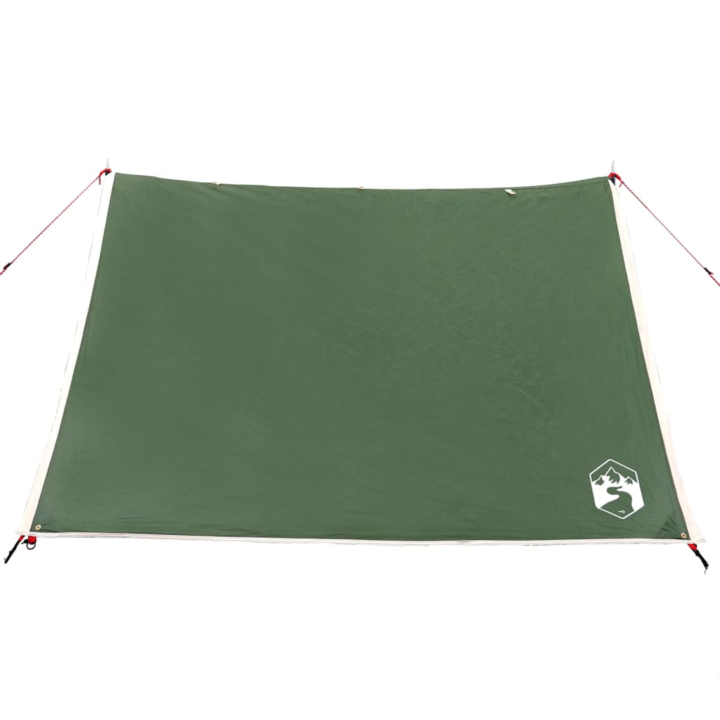 vidaXL Camping Tent 2-Person Green Waterproof