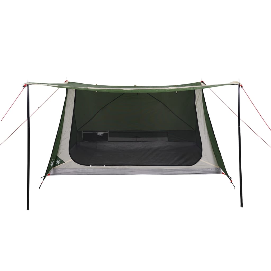 vidaXL Camping Tent 2-Person Green Waterproof