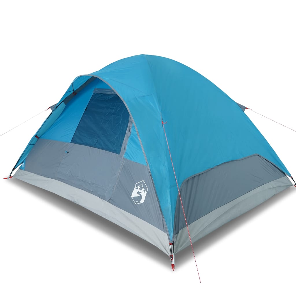 vidaXL Family Tent Dome 6-Person Blue Waterproof