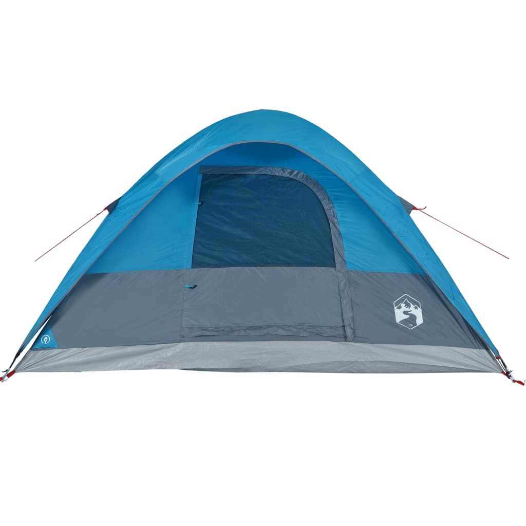 vidaXL Family Tent Dome 6-Person Blue Waterproof