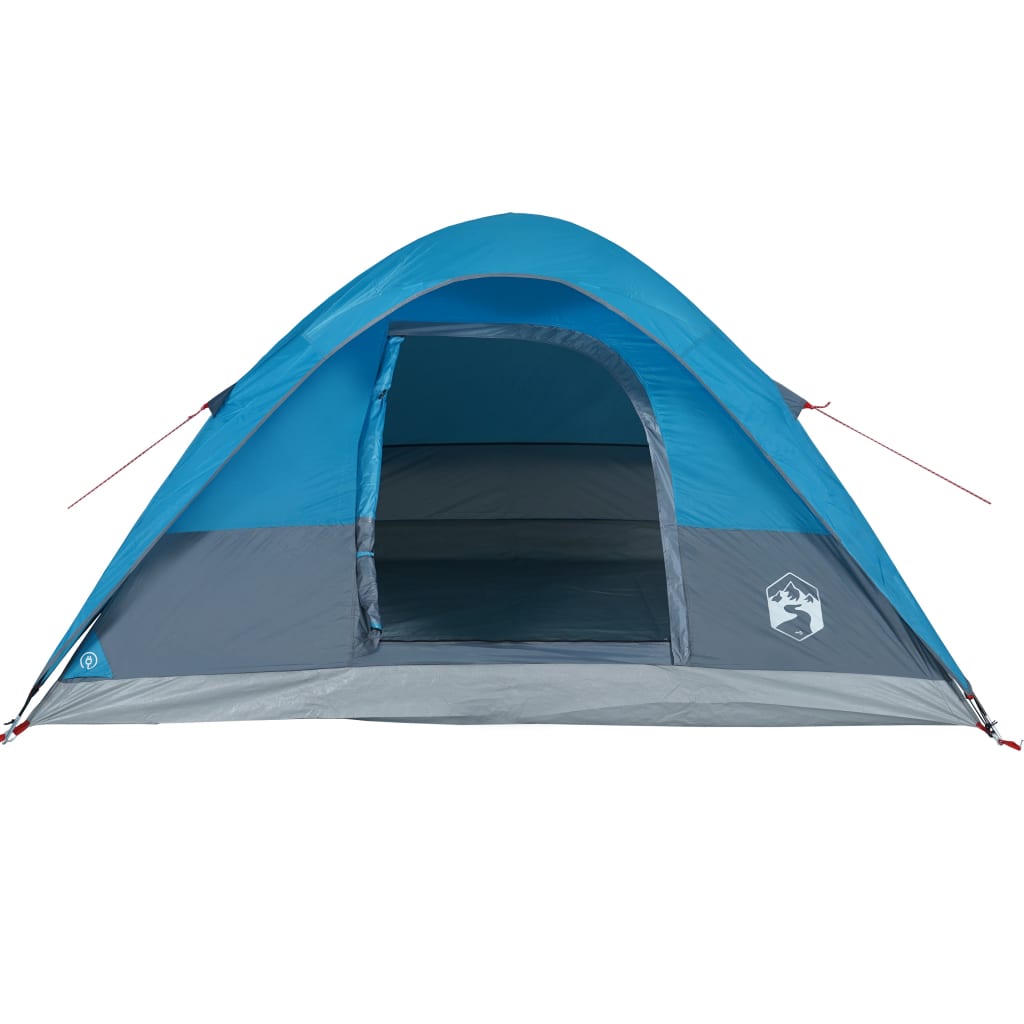 vidaXL Family Tent Dome 6-Person Blue Waterproof