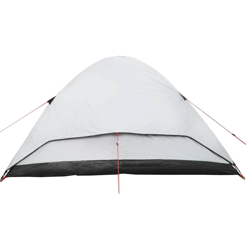 vidaXL Family Tent Dome 6-Person White Blackout Fabric Waterproof