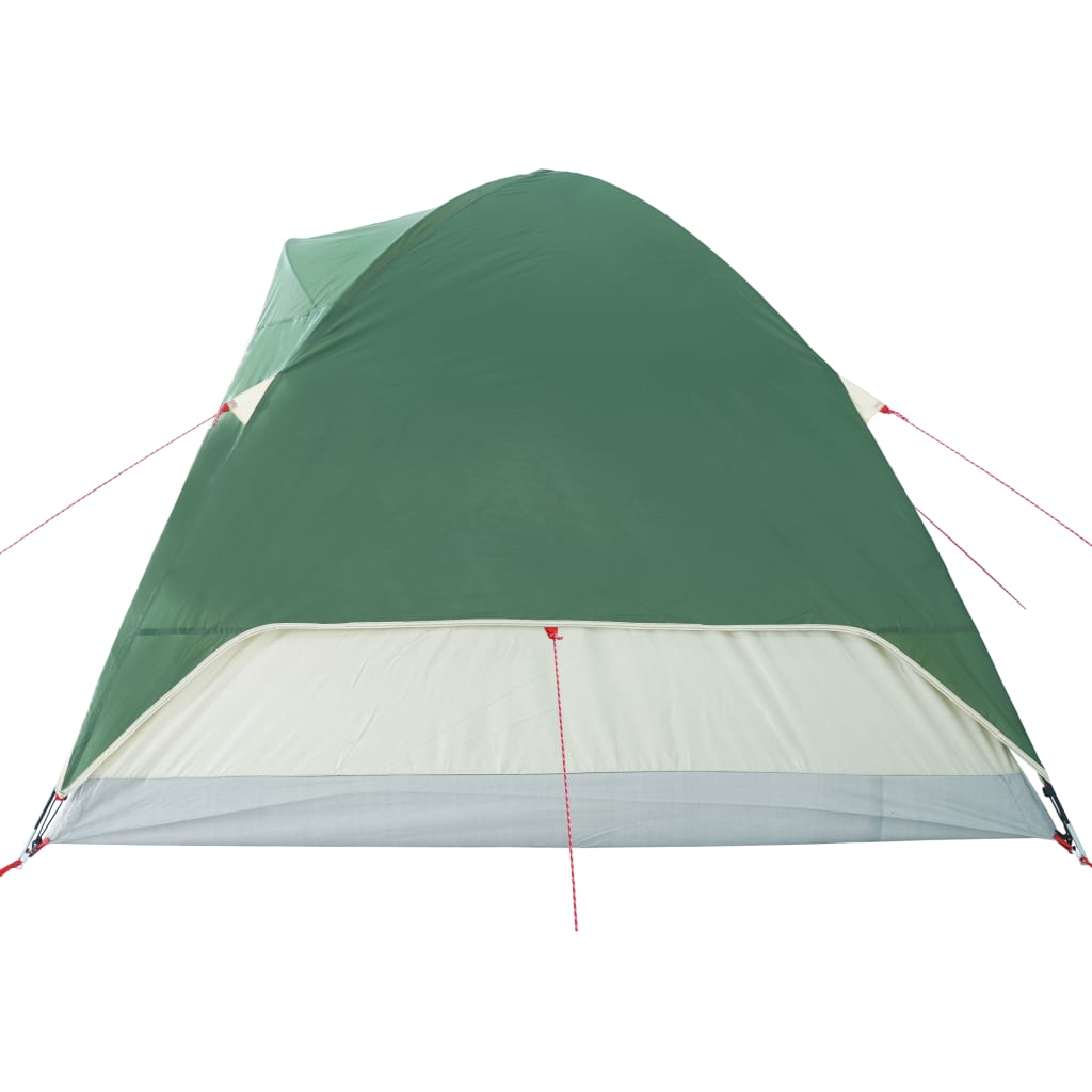 vidaXL Family Tent Dome 6-Person Green Waterproof