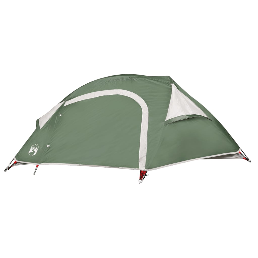vidaXL Camping Tent Dome 1-Person Green Waterproof
