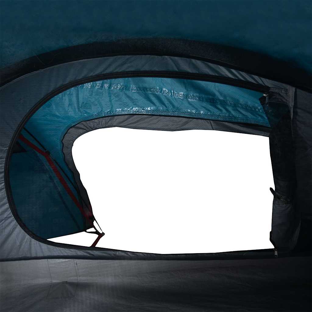 vidaXL Camping Tent Dome 1-Person Blue Waterproof