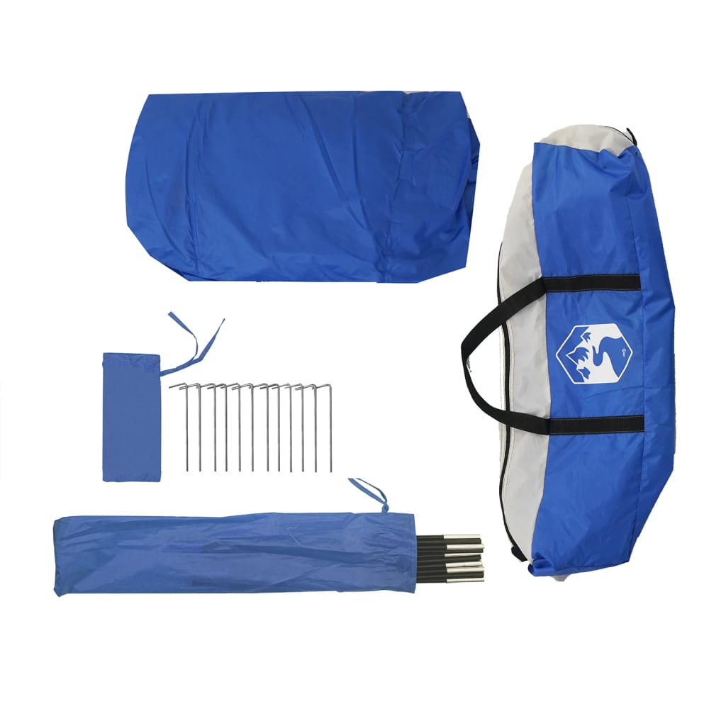 vidaXL Party Tent Blue Waterproof