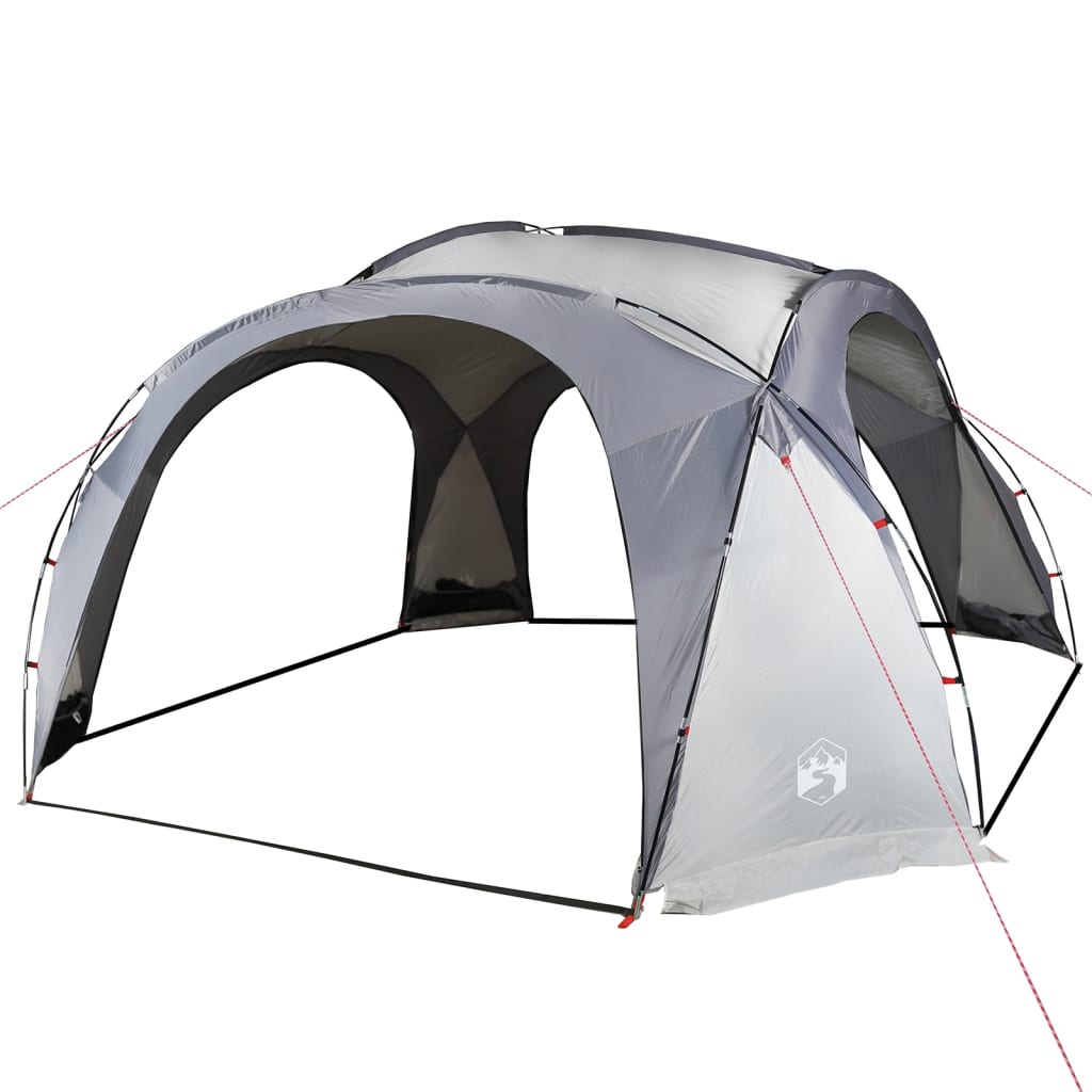 vidaXL Party Tent White and Grey Waterproof