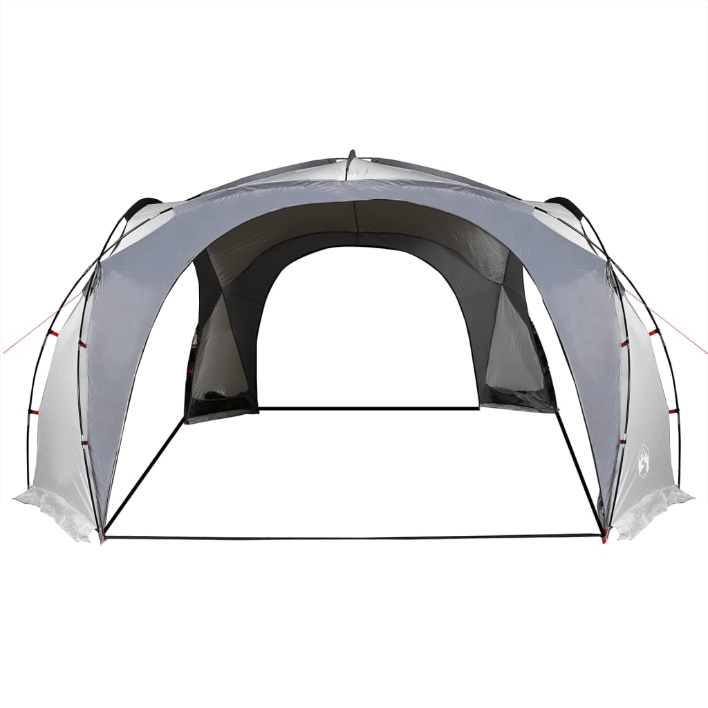 vidaXL Party Tent White and Grey Waterproof